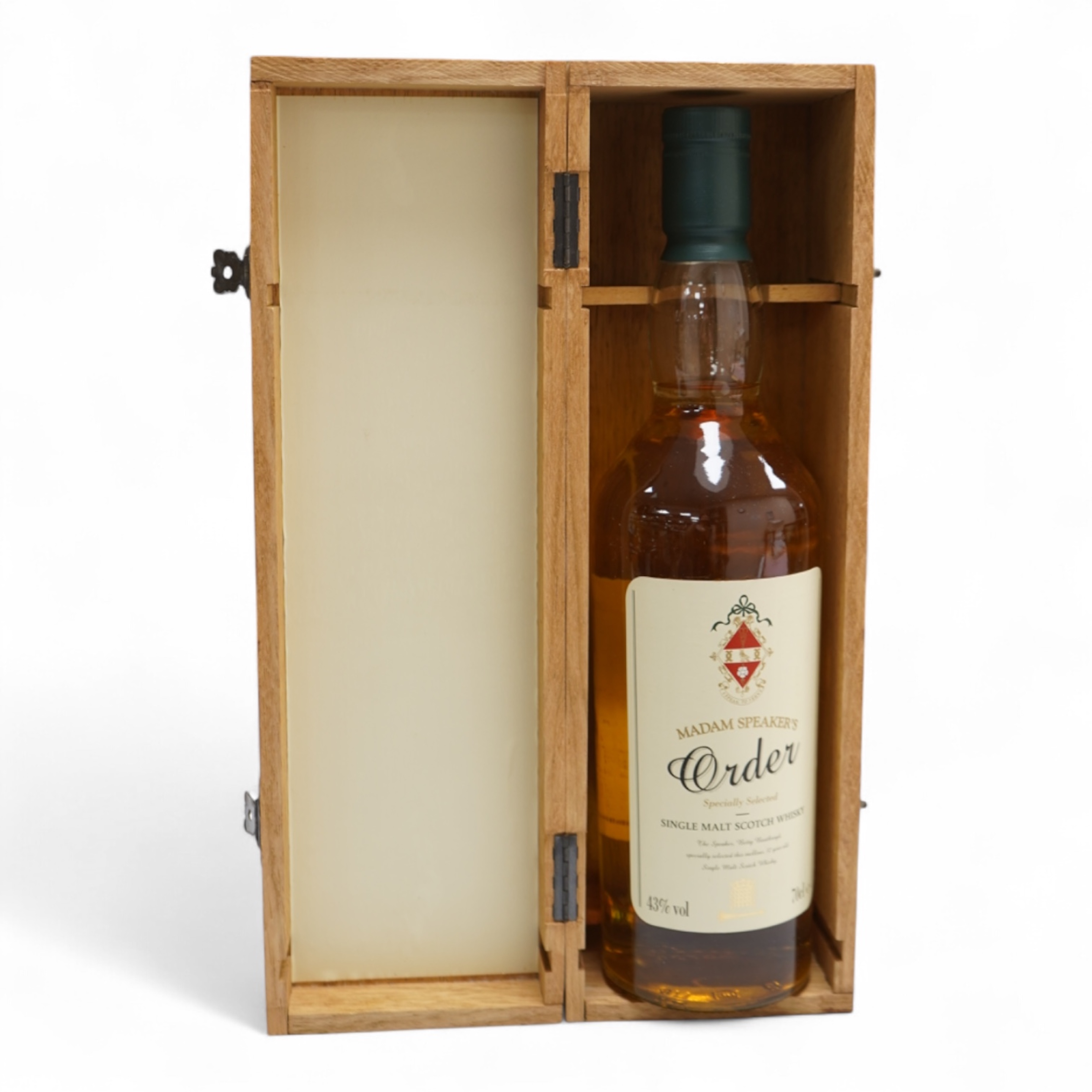 Houses of Parliament 'Madam Speaker's, single malt whisky, boxed
